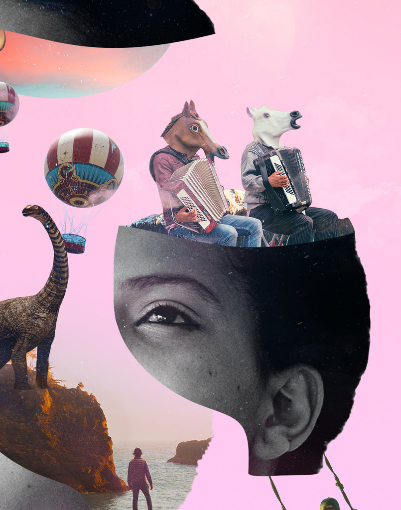 Screenwave International Film Festival commissioned Alykat Creative to complete the surreal digital collage 